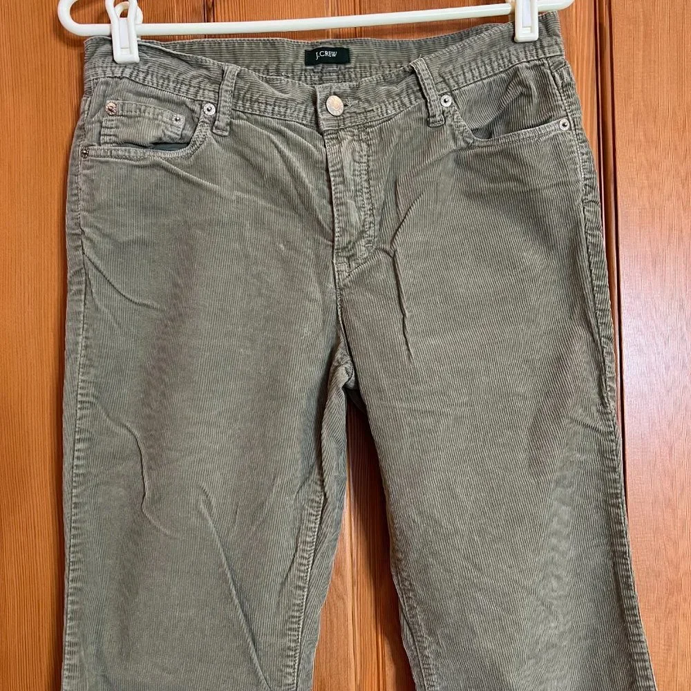 J Crew Corduroy Pants Sage